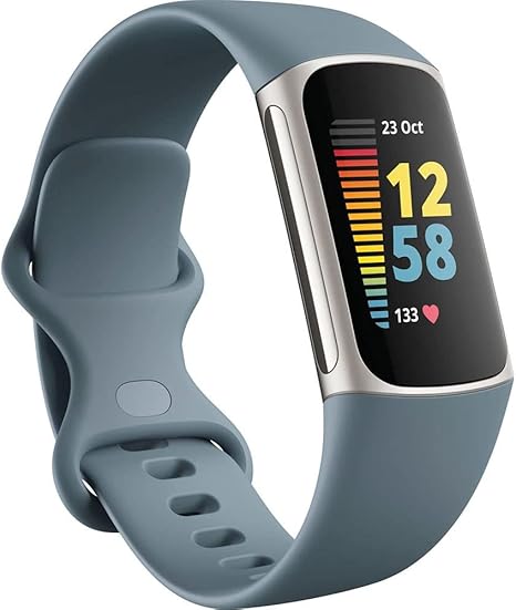 buy Smart Watch Google Fitbit Charge 5 FB421 - Platinum - click for details